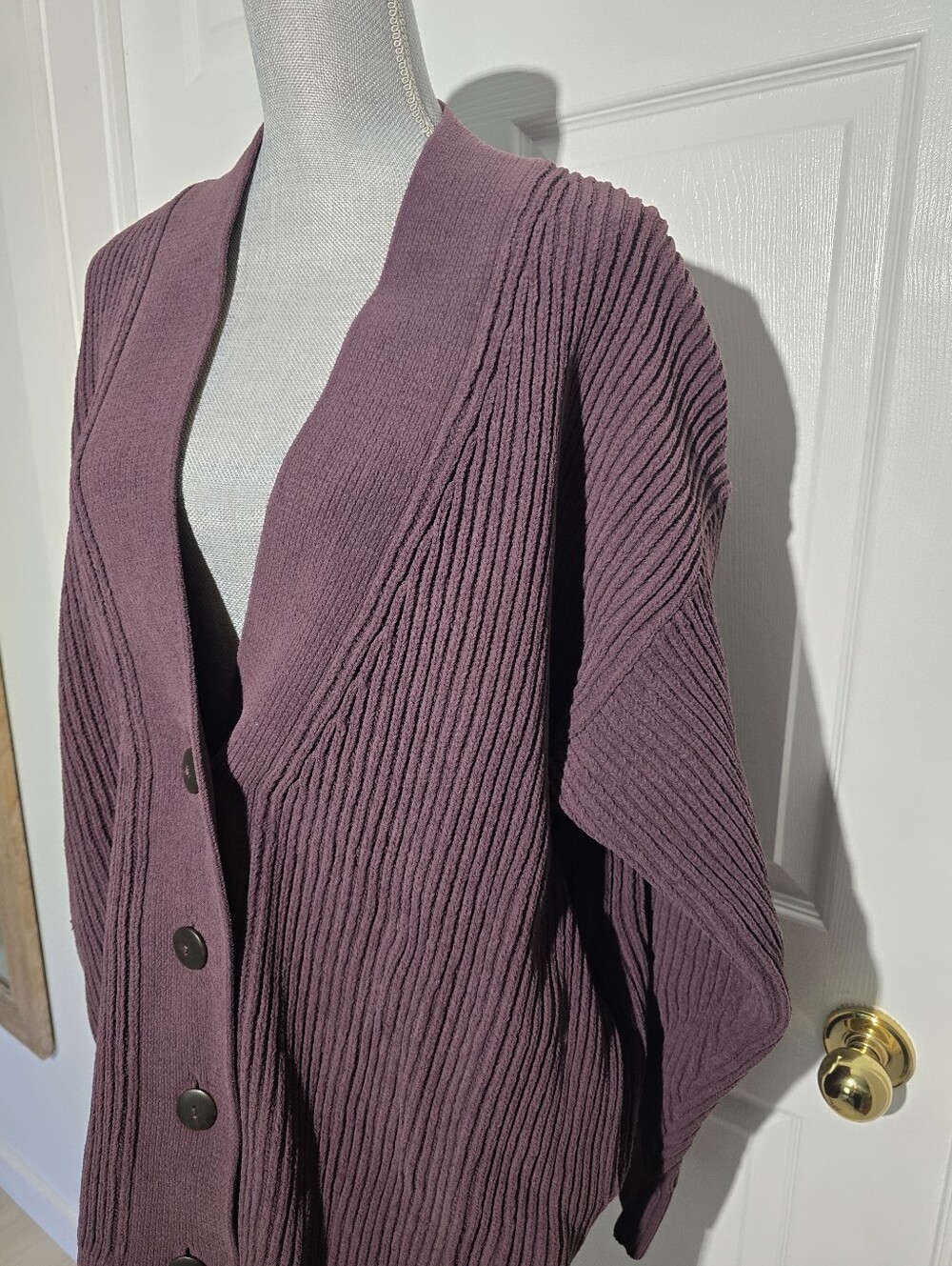 LULULEMON Chenille Knit Button Front Cardigan - Picture 4 of 7